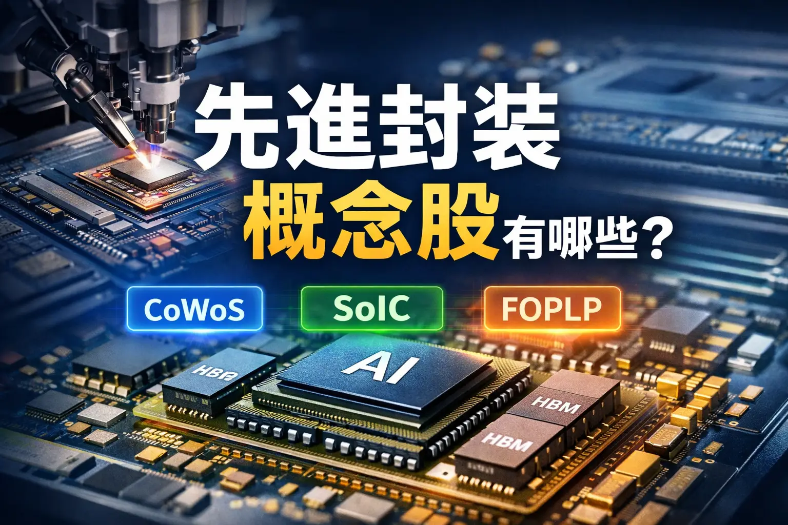 先進封裝概念股有哪些